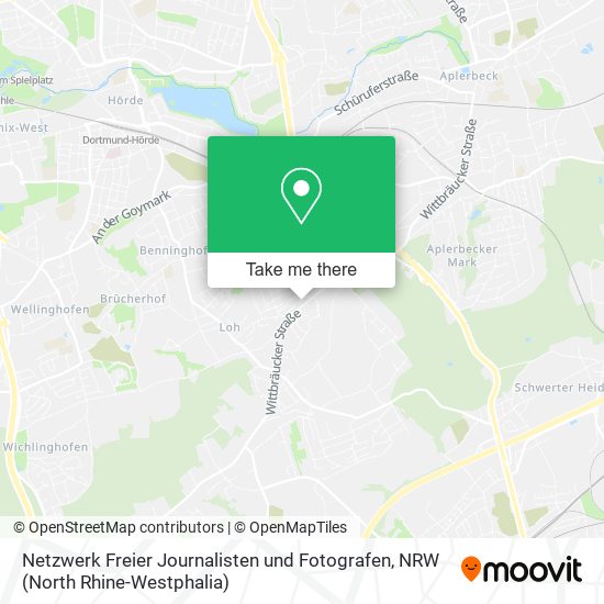 Netzwerk Freier Journalisten und Fotografen map