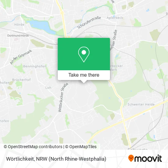 Карта Wörtlichkeit