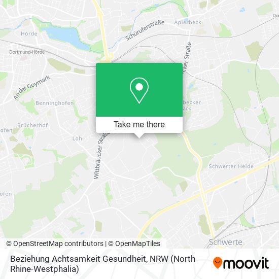 Beziehung Achtsamkeit Gesundheit map