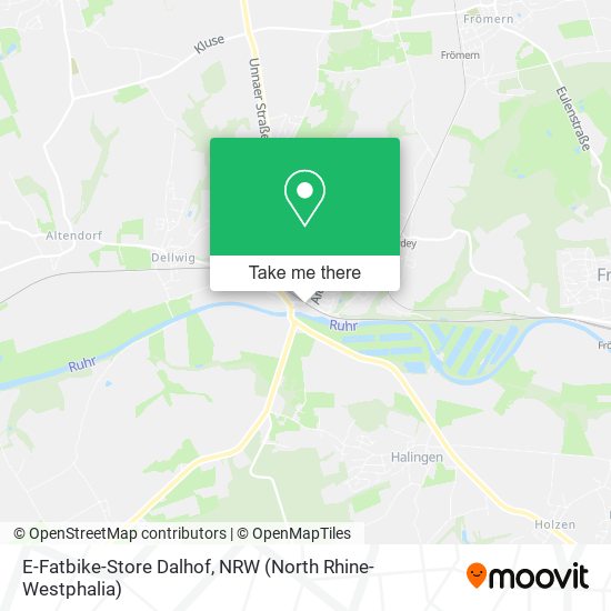 E-Fatbike-Store Dalhof map