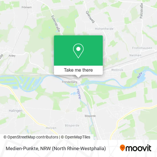 Карта Medien-Punkte