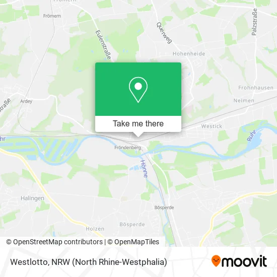 Westlotto map
