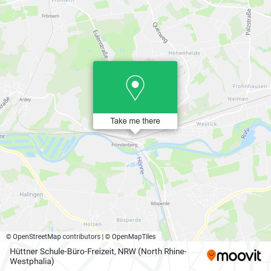 Hüttner Schule-Büro-Freizeit map
