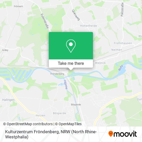 Kulturzentrum Fröndenberg map