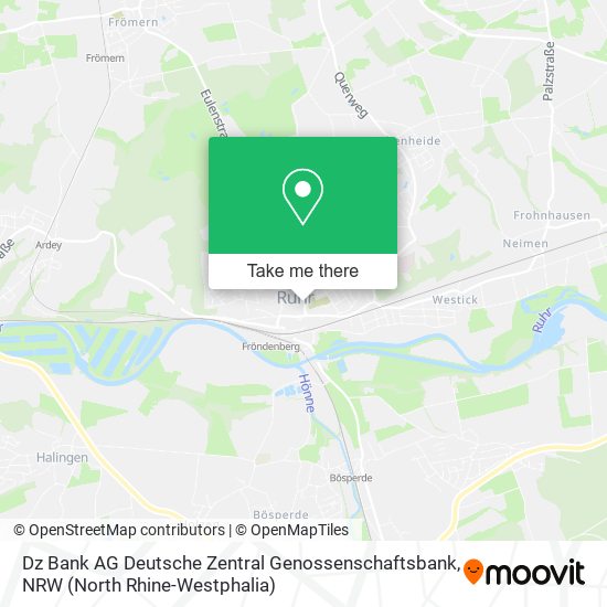Dz Bank AG Deutsche Zentral Genossenschaftsbank map