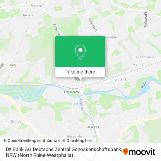 Карта Dz Bank AG Deutsche Zentral Genossenschaftsbank