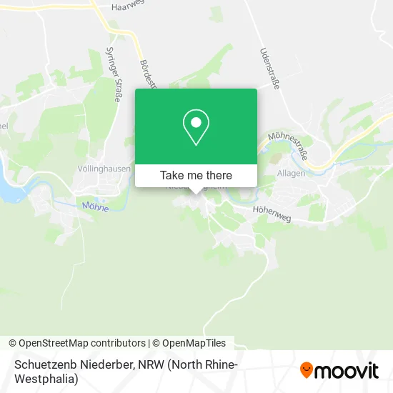 Карта Schuetzenb Niederber