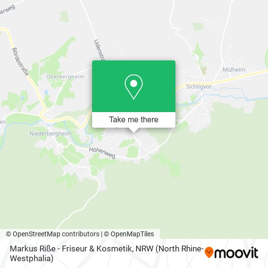 Markus Riße - Friseur & Kosmetik map