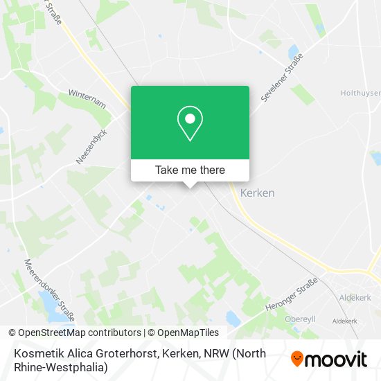 Kosmetik Alica Groterhorst, Kerken map