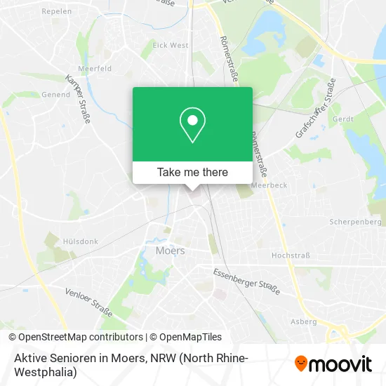 Карта Aktive Senioren in Moers