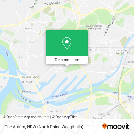 Карта The Atrium