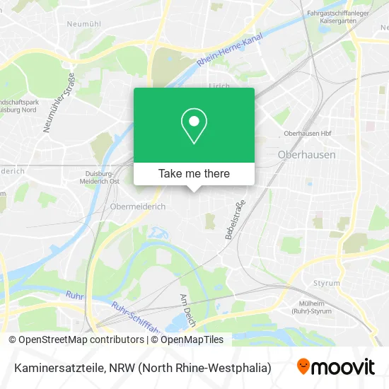 Карта Kaminersatzteile