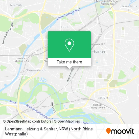 Карта Lehmann Heizung & Sanitär