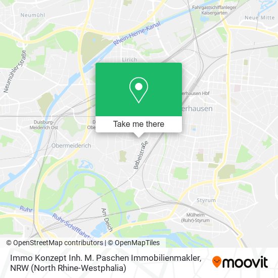 Immo Konzept Inh. M. Paschen Immobilienmakler map