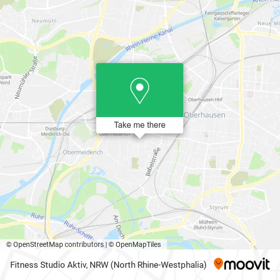Карта Fitness Studio Aktiv