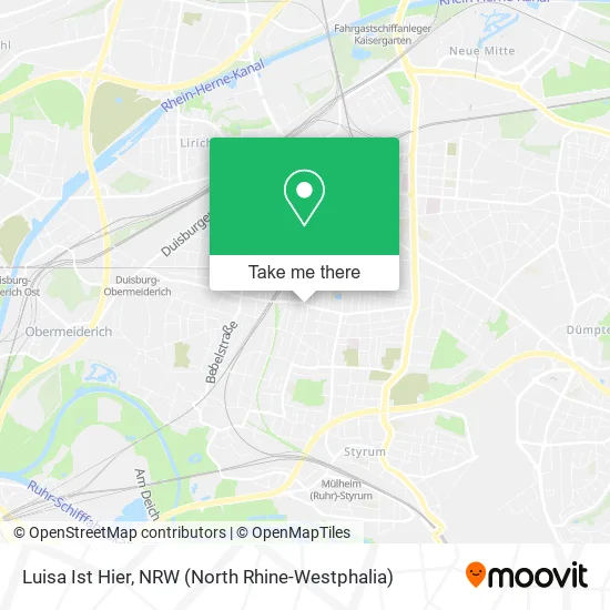Карта Luisa Ist Hier
