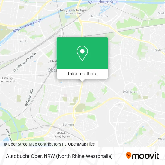 Карта Autobucht Ober
