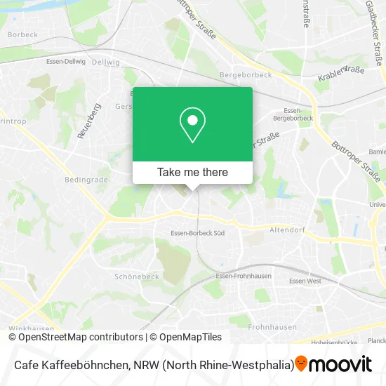 Cafe Kaffeeböhnchen map