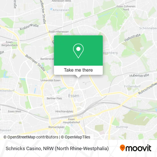 Schnicks Casino map