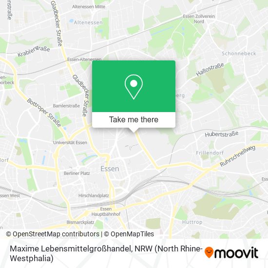Maxime Lebensmittelgroßhandel map