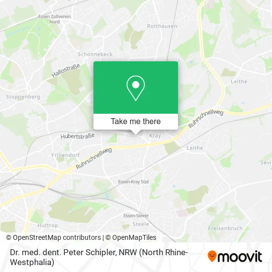 Dr. med. dent. Peter Schipler map