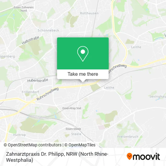 Карта Zahnarztpraxis Dr. Philipp