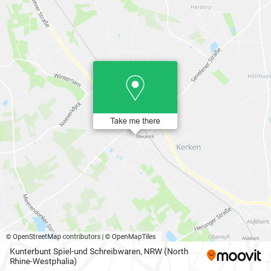 Карта Kunterbunt Spiel-und Schreibwaren