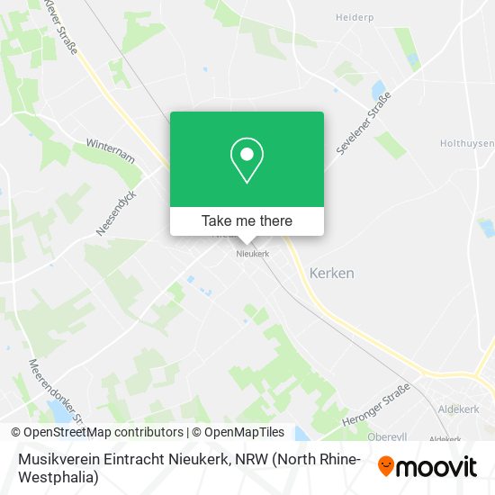 Musikverein Eintracht Nieukerk map
