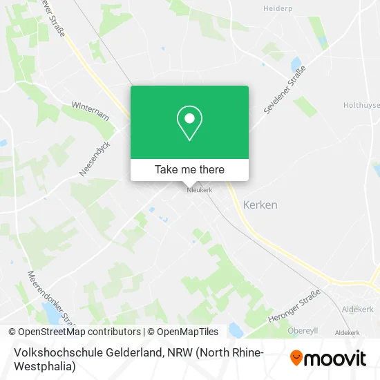 Карта Volkshochschule Gelderland