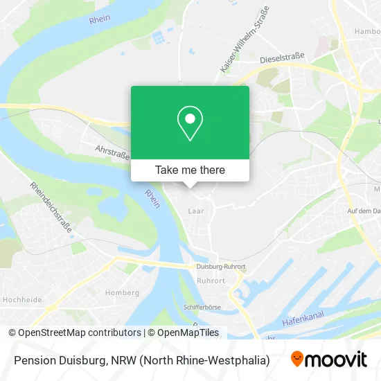 Карта Pension Duisburg
