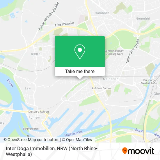 Карта Inter Doga Immobilien