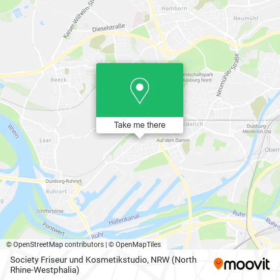 Карта Society Friseur und Kosmetikstudio