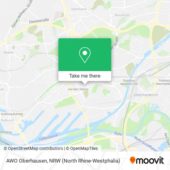 Карта AWO Oberhausen