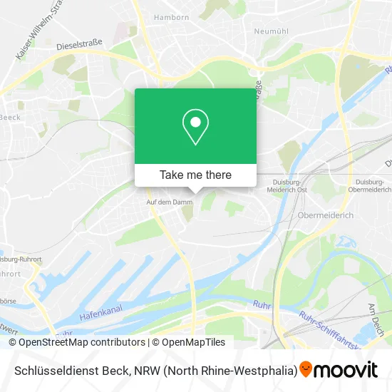 Карта Schlüsseldienst Beck