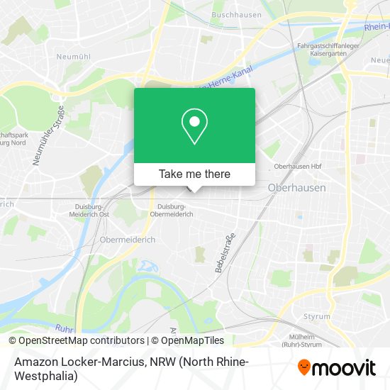 Amazon Locker-Marcius map