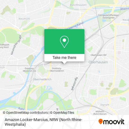 Карта Amazon Locker-Marcius