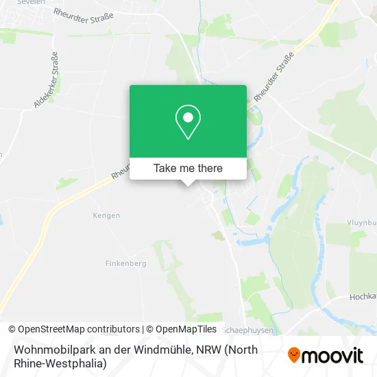Карта Wohnmobilpark an der Windmühle