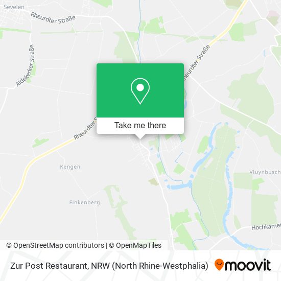 Zur Post Restaurant map