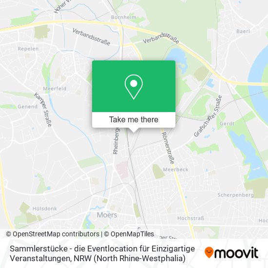 Sammlerstücke - die Eventlocation für Einzigartige Veranstaltungen map