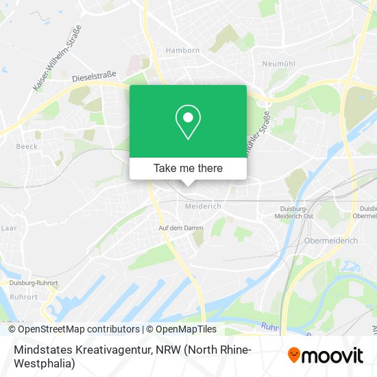 Mindstates Kreativagentur map