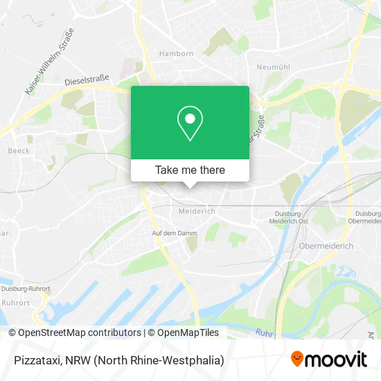 Карта Pizzataxi