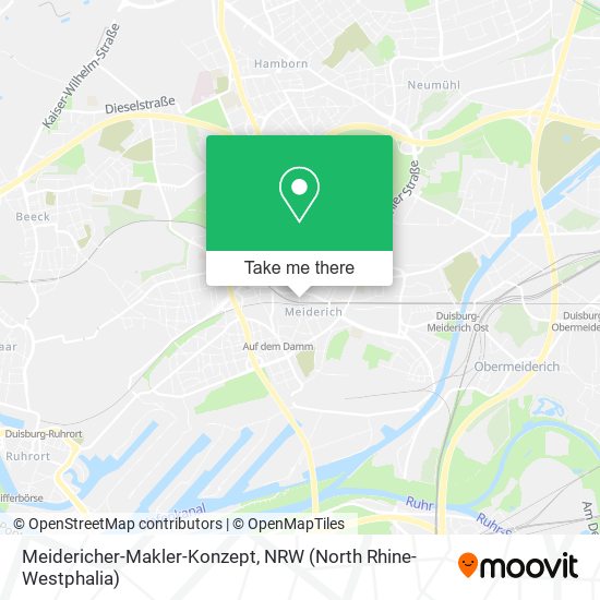 Meidericher-Makler-Konzept map