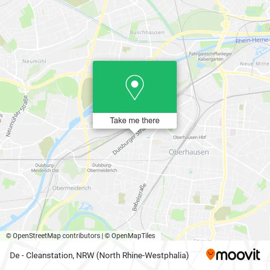 Карта De - Cleanstation