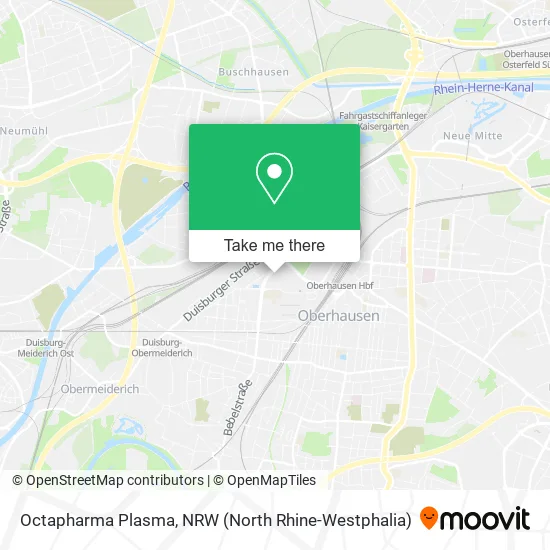 Octapharma Plasma map