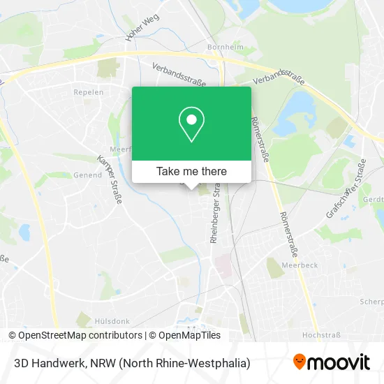 3D Handwerk map