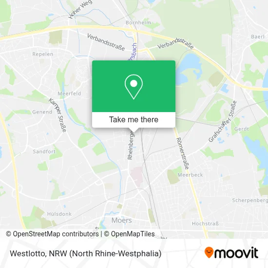Westlotto map