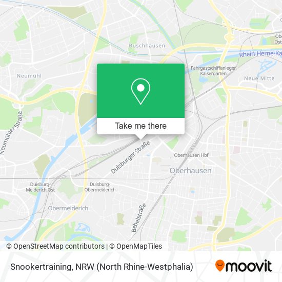 Snookertraining map