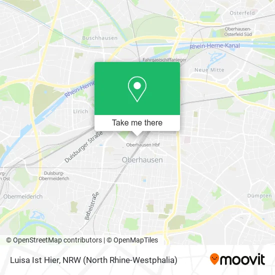 Карта Luisa Ist Hier