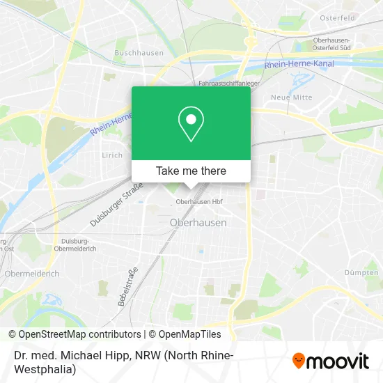 Dr. med. Michael Hipp map