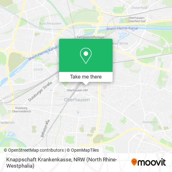 Карта Knappschaft Krankenkasse